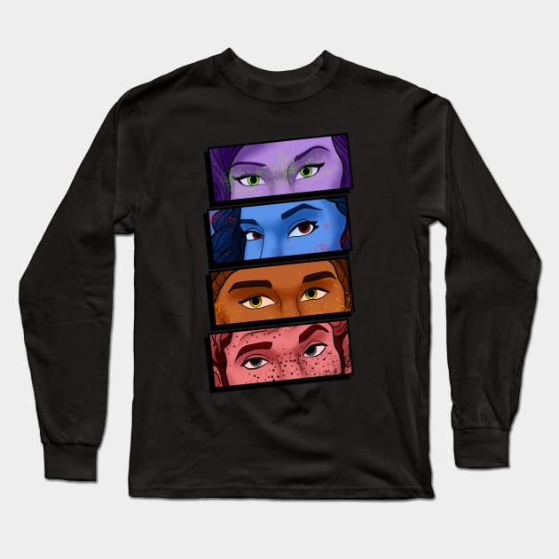 Rotten to the Core Four Long Sleeve T-Shirt by ToyboyFan